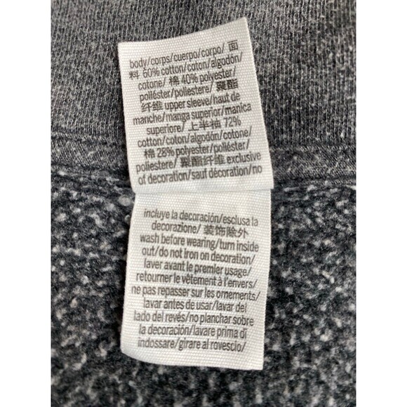 Victoria’s Secret PINK Quarter Zip Pullover Sweatshirt – Gray, Size Small - Picture 4 of 7